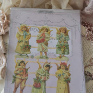 Motivi za scrapbooking - angeli 4