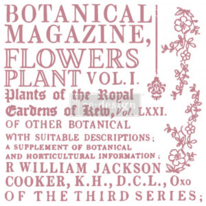 Štampiljka Redesign Botanical Encyclopedia