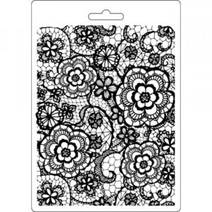 Soft mould A5 Flowered Texture