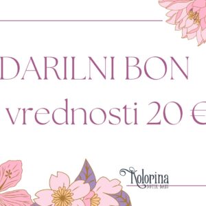 darilni bon 20