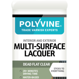 Multi-Surface Lacquer Dead Flat Polyvine mat lak