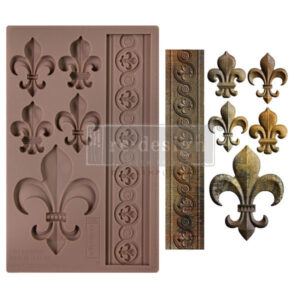 Kalup Redesign Fleur de Lis en Or