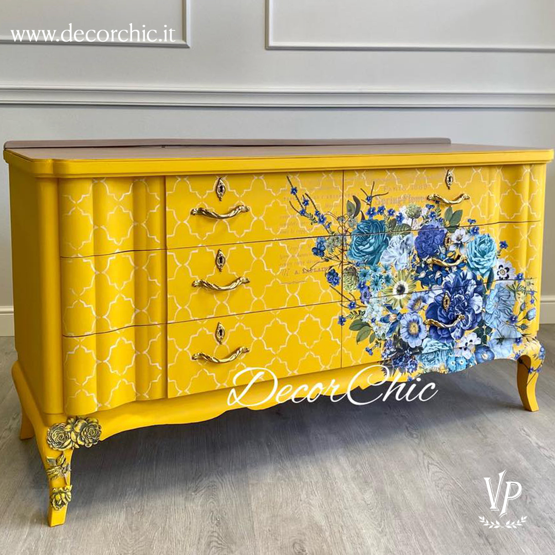 Warm Yellow Dresser Decorchic