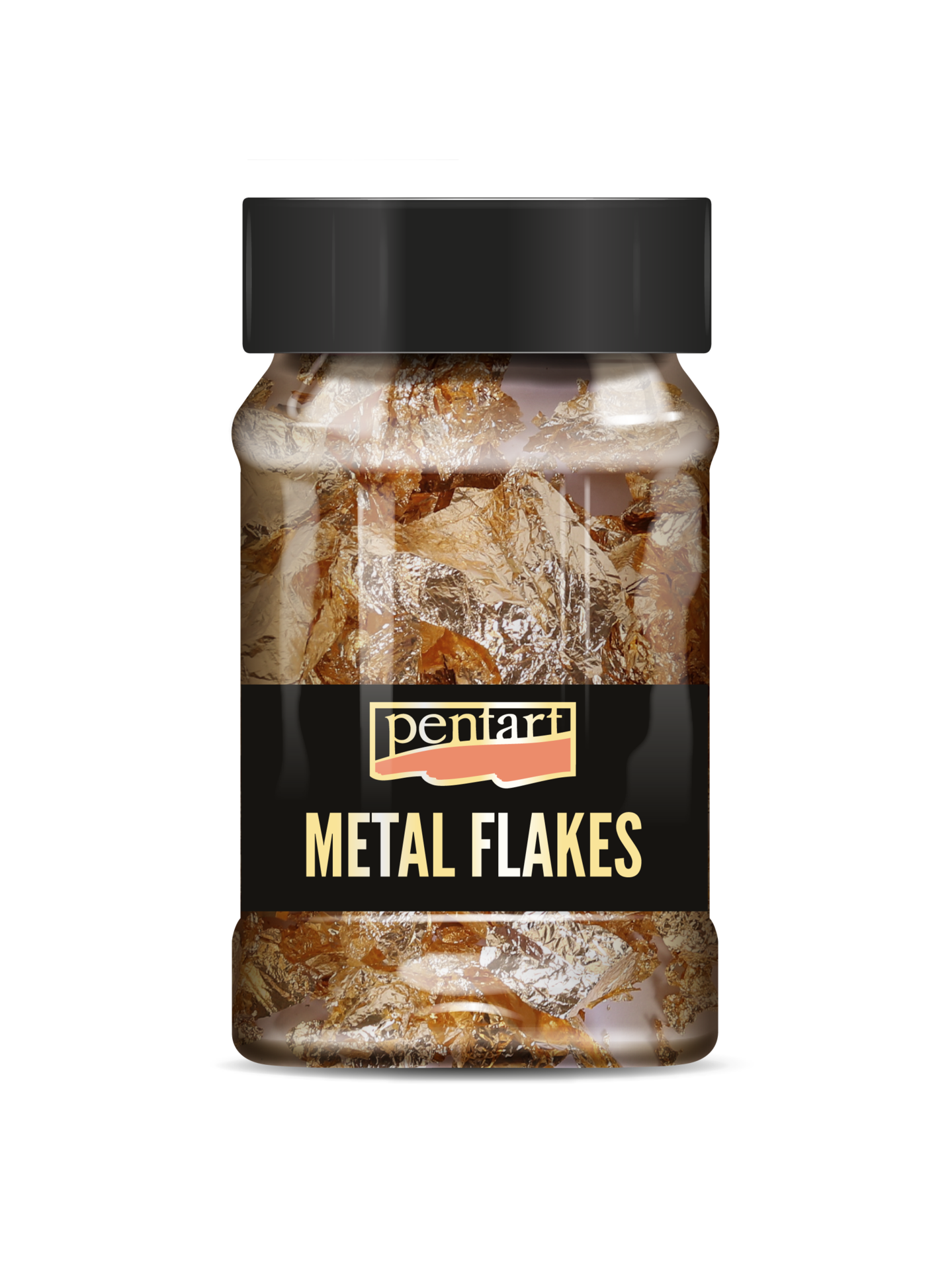 Zlati kosmiči Pentart - Metal flakes