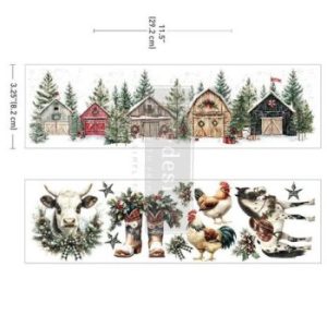 Luxe Transfer Christmas on the farm