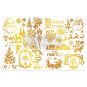 Redesign transfer Kacha Holiday Heirloom Foil