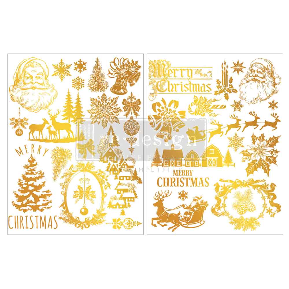 Redesign transfer Kacha Holiday Heirloom Foil